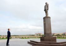 Azərbaycan Prezidenti İlham Əliyev Naxçıvan Muxtar Respublikasına səfər edib (fotosessiya)
