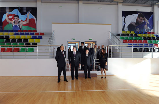Azərbaycan Prezidenti Mingəçevirdə "Kür" Olimpiya Tədris-İdman Mərkəzinin açılış mərasimində iştirak edib (FOTO)