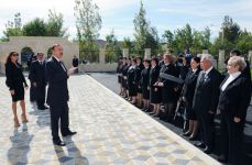 İnfrastruktur və təhsilin səviyyəsi Azərbaycanda yüksək səviyyədə olmalıdır - Prezident İlham Əliyev (ƏLAVƏ OLUNUB)(FOTO)