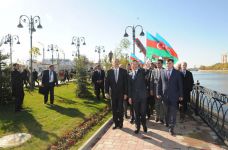 Həştərxanda Heydər Əliyevin abidəsinin açılışı Azərbaycan və Rusiya dostluğunun daha bir sübutudur - Prezident İlham Əliyev (ƏLAVƏ OLUNUB)(FOTO)