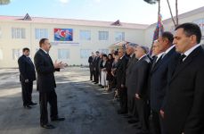 Azərbaycan Prezidenti Sabirabadda orta məktəbin açılışında iştirak edib (YENİLƏNİB) (FOTO)