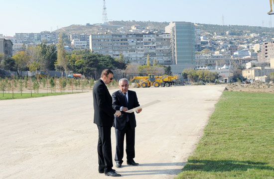 Prezident İlham Əliyev Dövlət Bayrağı Muzeyinin açılışında iştirak etmişdir (ƏLAVƏ OLUNUB) (FOTO)