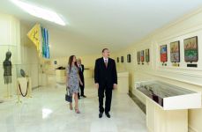 Prezident İlham Əliyev Dövlət Bayrağı Muzeyinin açılışında iştirak etmişdir (ƏLAVƏ OLUNUB) (FOTO)