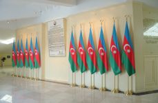 Prezident İlham Əliyev Dövlət Bayrağı Muzeyinin açılışında iştirak etmişdir (ƏLAVƏ OLUNUB) (FOTO)