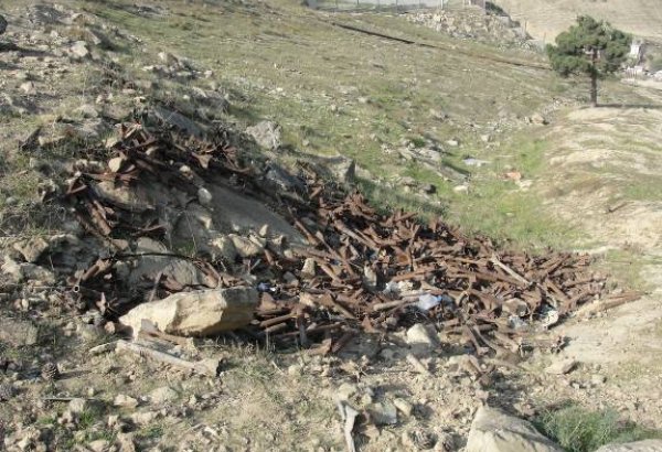 Balaxanı poliqonunda silah-sursat tapılıb