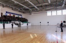 İlham Əliyev Horadiz Olimpiya-İdman Kompleksinin açılışında iştirak edib (FOTO)