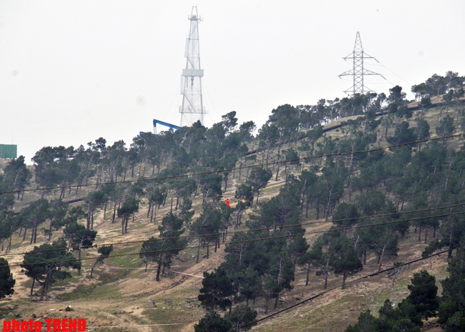 Bakı teleqülləsinin ətrafında yenidən külli miqdarda partlamamış döyüş sursatı aşkar olunub (YENİLƏNİB - 5) (FOTO)
