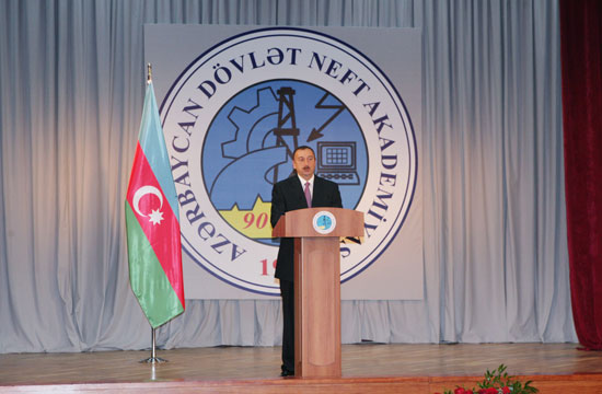 Dövlət Neft Akademiyası Azərbaycanı dünyaya tanıdan ali məktəb olmuşdur - Prezident İlham Əliyev (YENİLƏNİB) (FOTO)