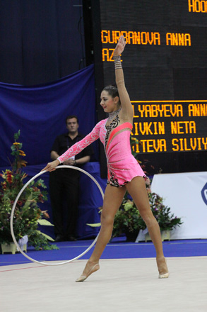Azərbaycan gimnastı Anna Qurbanova Xorvatiyada çempion olub
