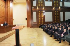 Azərbaycan Prezidenti dördüncü çağırış Milli Məclisin ilk iclasında iştirak edib (FOTO)