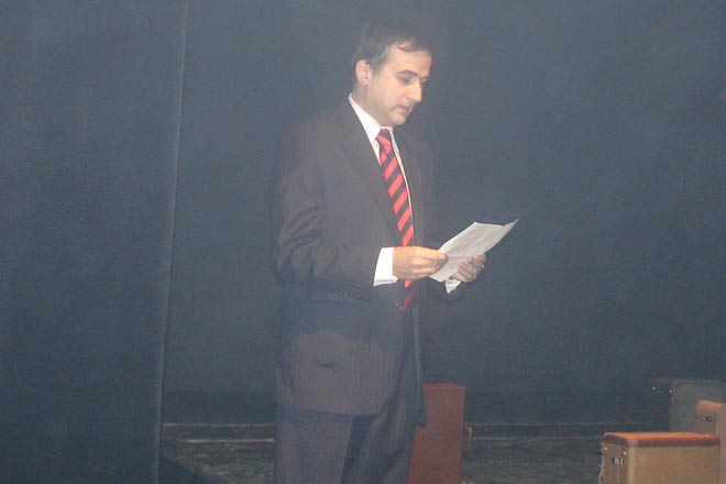 Monrealda azərbaycanlı qaçqınların həyatından bəhs edən tamaşa nümayiş olunub (FOTO)