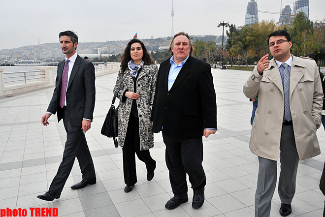 Jerar Depardye Bakıya gələcək (FOTO)