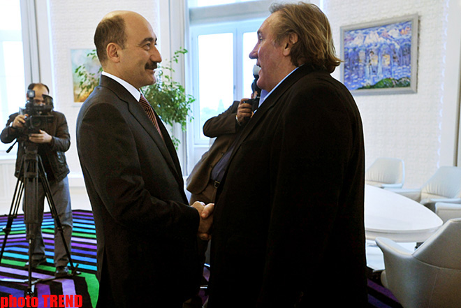Jerar Depardye Bakıya gələcək (FOTO)
