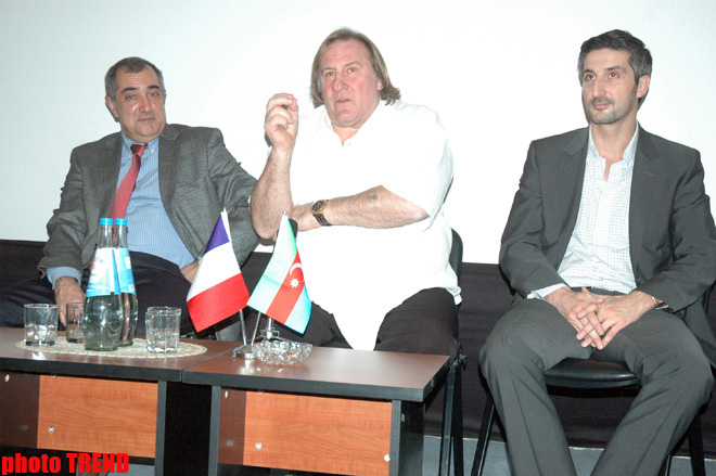 Avropa və Amerika aktyorlarını Azərbaycan filmində çəkilişlərə cəlb edəcəm – Jerar Depardye