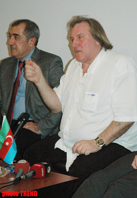 Jerar Depardye Bakıya gələcək (FOTO)