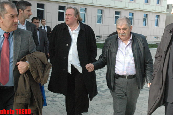 Jerar Depardye Bakıya gələcək (FOTO)