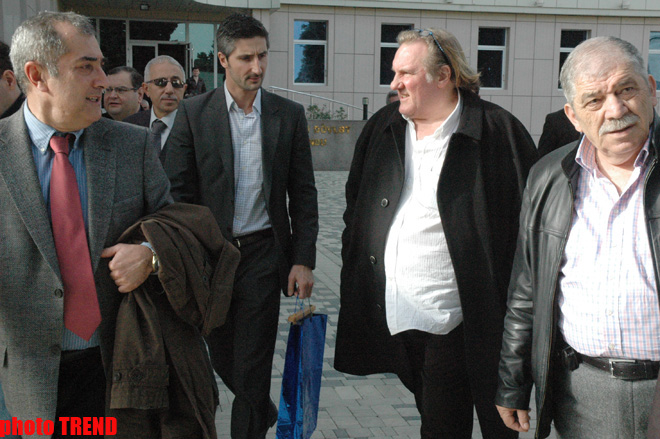 Jerar Depardye Bakıya gələcək (FOTO)