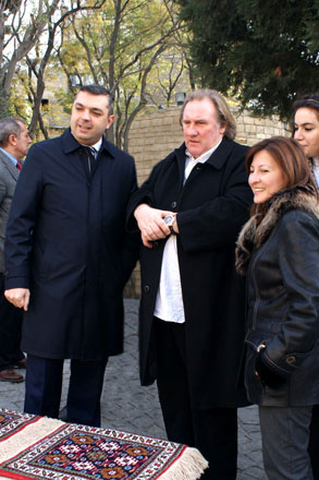 Jerar Depardye Bakıya gələcək (FOTO)