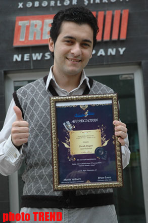 Azərbaycanlı müğənni Madonnanın prodüserindən dəstək alıb (FOTO)