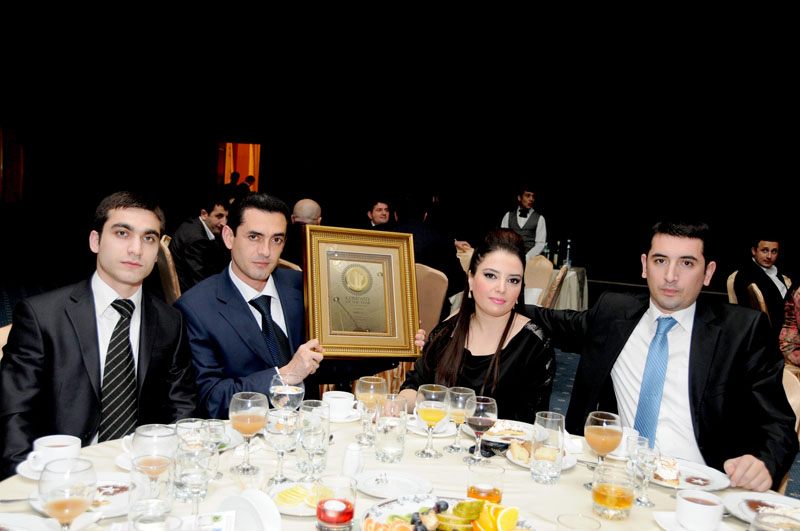 Milli.Az xəbər portalı "İlin şirkəti" Milli Mükafatına layiq görülüb (FOTO)