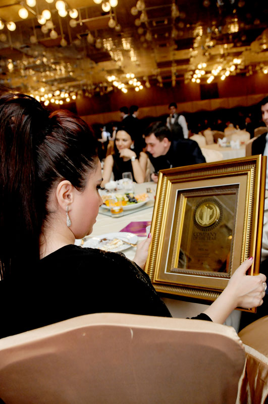 Milli.Az xəbər portalı "İlin şirkəti" Milli Mükafatına layiq görülüb (FOTO)