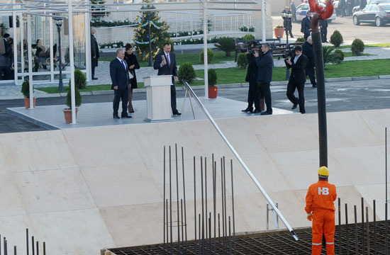 Azərbaycanın müsbət münasibəti olmadan bölgədə heç bir layihə, heç bir təşəbbüs həll edilə bilməz - Prezident İlham Əliyev (ƏLAVƏ OLUNUB - 2) (FOTO)