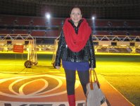 Donetskin "Şaxtyor" klubunun "yeni transferi" Azərbaycan müğənnisi Tünzalə Ağayeva oldu (FOTO)