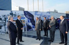 Prezident İlham Əliyev paytaxtda yeni inşa olunan bir sıra yol-nəqliyyat kompleksi obyektlərinin açılışında iştirak etmişdir (FOTO)