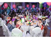 Heydər Əliyev Fondunun prezidenti Mehriban Əliyeva uşaqlar üçün bayram şənliyində iştirak edib (FOTO)