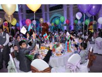 Heydər Əliyev Fondunun prezidenti Mehriban Əliyeva uşaqlar üçün bayram şənliyində iştirak edib (FOTO)