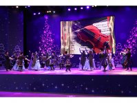 Heydər Əliyev Fondunun prezidenti Mehriban Əliyeva uşaqlar üçün bayram şənliyində iştirak edib (FOTO)