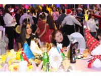 Heydər Əliyev Fondunun prezidenti Mehriban Əliyeva uşaqlar üçün bayram şənliyində iştirak edib (FOTO)