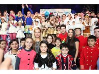 Heydər Əliyev Fondunun prezidenti Mehriban Əliyeva uşaqlar üçün bayram şənliyində iştirak edib (FOTO)