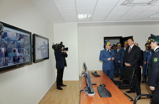 Azərbaycan Prezidenti Sınıqkörpü sərhəd gömrük məntəqəsinin açılışında iştirak edib (FOTO)