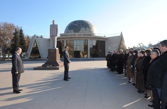 Qazax-Gürcüstan dövlət sərhədi yolunu genişləndirmək olar - Prezident İlham Əliyev (ƏLAVƏ OLUNUB)(FOTO)