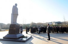 Qazax-Gürcüstan dövlət sərhədi yolunu genişləndirmək olar - Prezident İlham Əliyev (ƏLAVƏ OLUNUB)(FOTO)