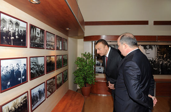 İlham Əliyev Qazaxda yenidənqurma işləri aparılmış Səməd Vurğun Poeziya evinin açılışında iştirak edib (ƏLAVƏ OLUNUB) (FOTO)