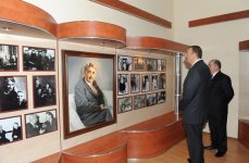 İlham Əliyev Qazaxda yenidənqurma işləri aparılmış Səməd Vurğun Poeziya evinin açılışında iştirak edib (ƏLAVƏ OLUNUB) (FOTO)