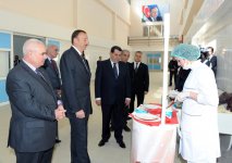 Azərbaycan Prezidenti süd emalı zavodunun açılışında iştirak edib (FOTO)