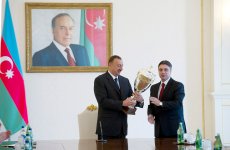 Azərbaycanda artıq futbolda böyük və inamlı addımlar atılır - Prezident İlham Əliyev (FOTO)