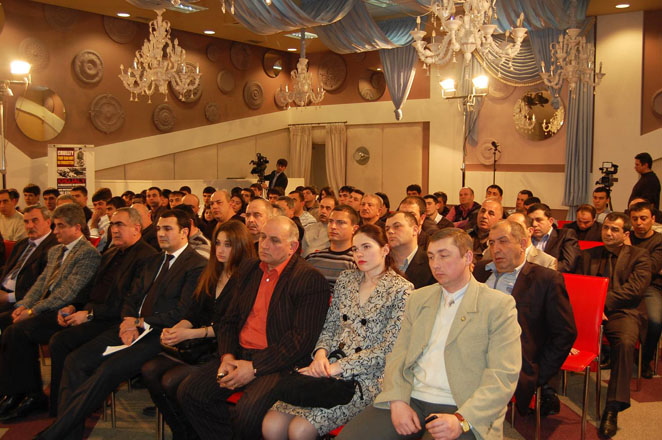Ukraynanın Donetsk şəhərində Xocalı soyqırımına dair keçirilən tədbirdə Trend BİA-nın "Sözün bitdiyi zaman" sənədli filmi nümayiş etdirilib (FOTO,VİDEO)