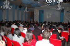 Ukraynanın Donetsk şəhərində Xocalı soyqırımına dair keçirilən tədbirdə Trend BİA-nın "Sözün bitdiyi zaman" sənədli filmi nümayiş etdirilib (FOTO,VİDEO)