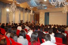 Ukraynanın Donetsk şəhərində Xocalı soyqırımına dair keçirilən tədbirdə Trend BİA-nın "Sözün bitdiyi zaman" sənədli filmi nümayiş etdirilib (FOTO,VİDEO)