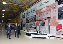 Azərbaycan Prezidenti AZMDF zavodunun və mebel fabrikinin açılışında iştirak edib (FOTO)