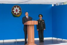 Azərbaycan Prezidenti Mülki Müdafiə Qoşunlarına döyüş bayrağının təqdim olunması mərasimində iştirak edib (FOTO)