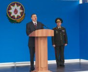 Azərbaycan Prezidenti Mülki Müdafiə Qoşunlarına döyüş bayrağının təqdim olunması mərasimində iştirak edib (FOTO)