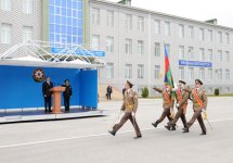 Azərbaycan Prezidenti Mülki Müdafiə Qoşunlarına döyüş bayrağının təqdim olunması mərasimində iştirak edib (FOTO)