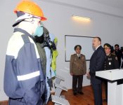 Azərbaycan Prezidenti Mülki Müdafiə Qoşunlarına döyüş bayrağının təqdim olunması mərasimində iştirak edib (FOTO)