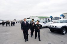 Azərbaycan Prezidenti Mülki Müdafiə Qoşunlarına döyüş bayrağının təqdim olunması mərasimində iştirak edib (FOTO)