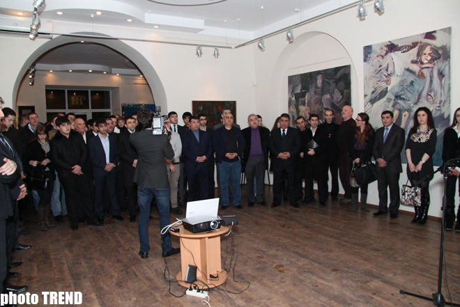 Trend BİA-nın "Sözün bitdiyi zaman" filmi Kiyevdə "Xocalı fəryadı" sərgisinin iştirakçılarına nümayiş olunub (FOTO, VİDEO)